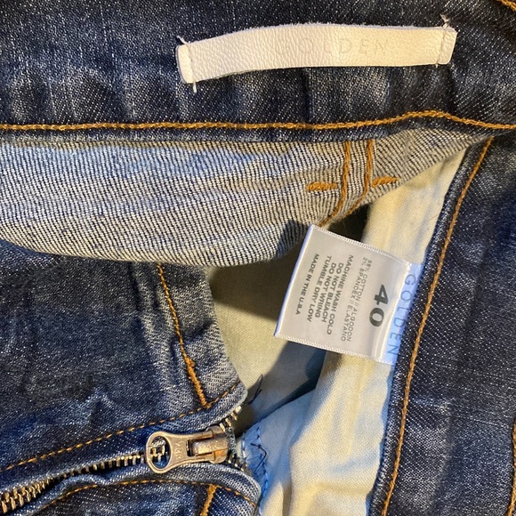 Men’s Golden Denim Skinny zipper leg Jeans - Picture 7 of 11